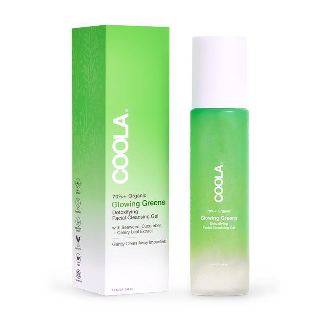 Coola Skincare Glowing Greens detoxifying facial cleansing gel