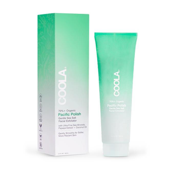 Coola Skincare Pacific Polish Gentle Sea Salt Facial Exfoliator